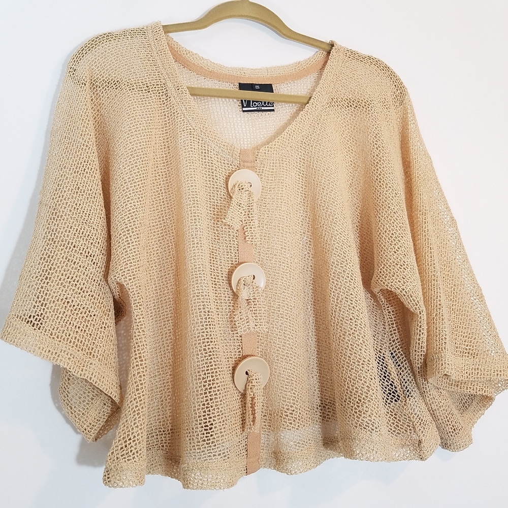 Key Largo Mesh Top by Noelle One size fits all